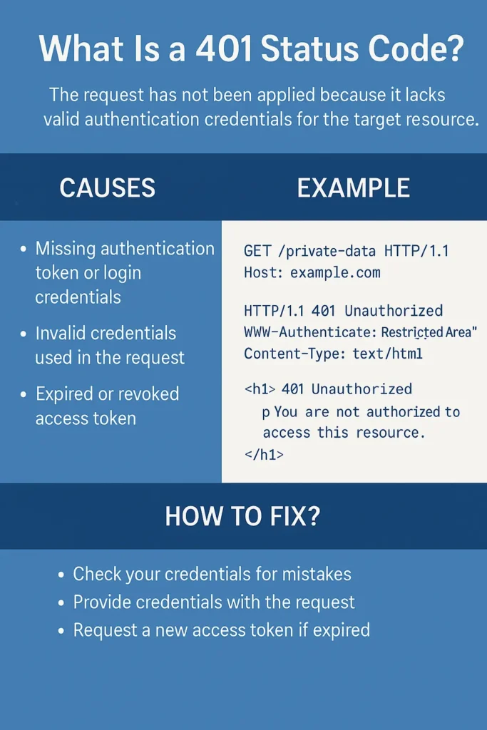 401 Status Code