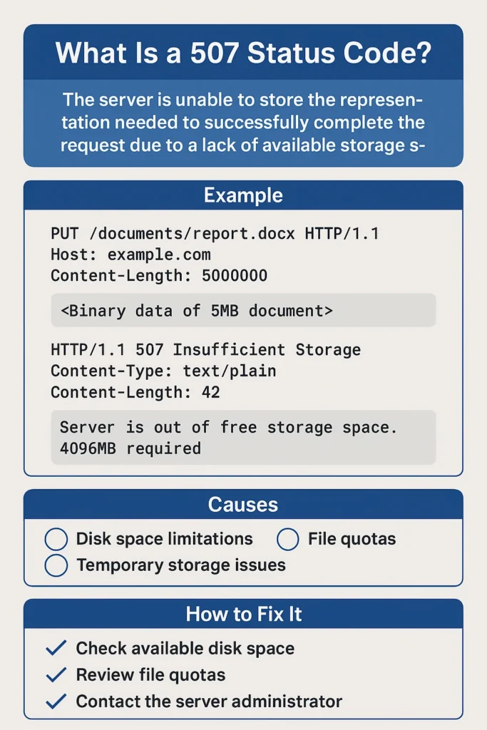 507 Status Code