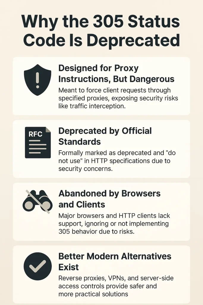What Is a 305 Status Code
